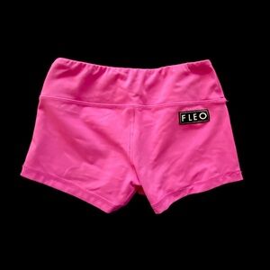 Fleo Pink Athletic Shorts